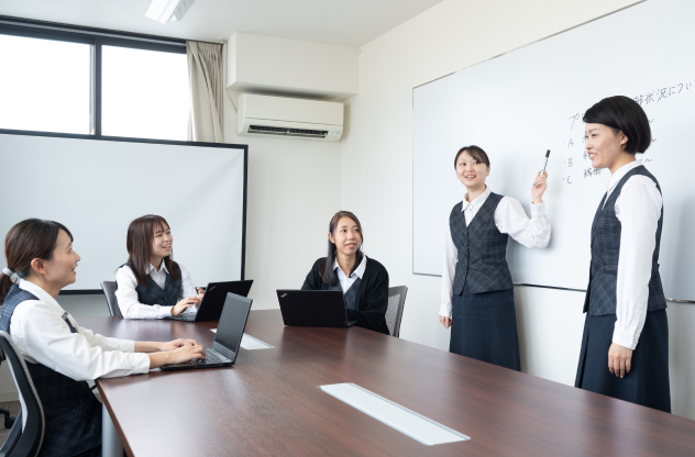 女性が活躍する職場